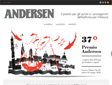 Tablet Screenshot of premioandersen.it
